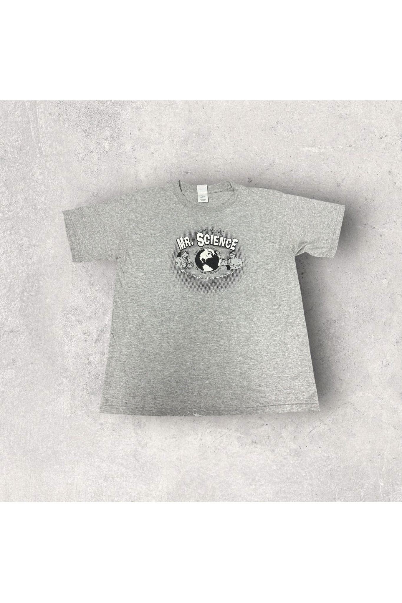 Vintage My Dad Is Mr. Science Tee- L