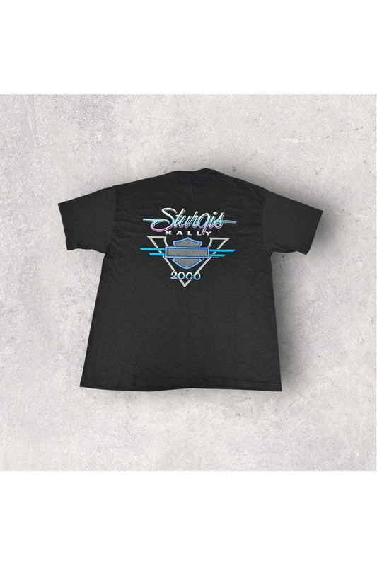 Vintage Harley-Davidson Sturgis 2000 Black Hills Rally Tee- XL