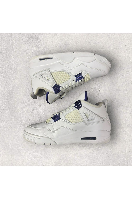 Jordan 4 Retro Metallic Purple- SZ 8