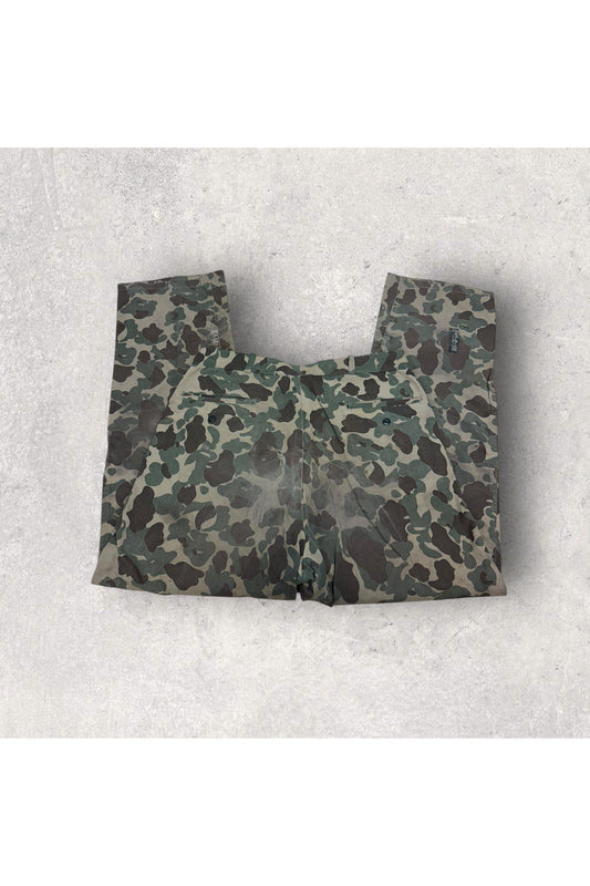 Vintage 1960s Spiegel Duck Camo Hunting Pants-32 x 30