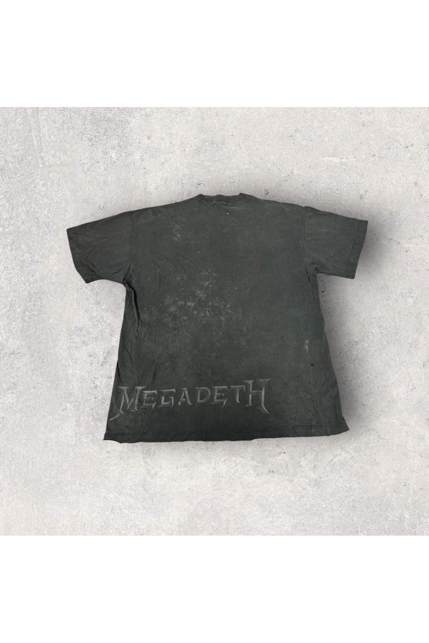 Vintage Giant Made In USA Thrashed Megadeth The System Has Failed Tee- XL