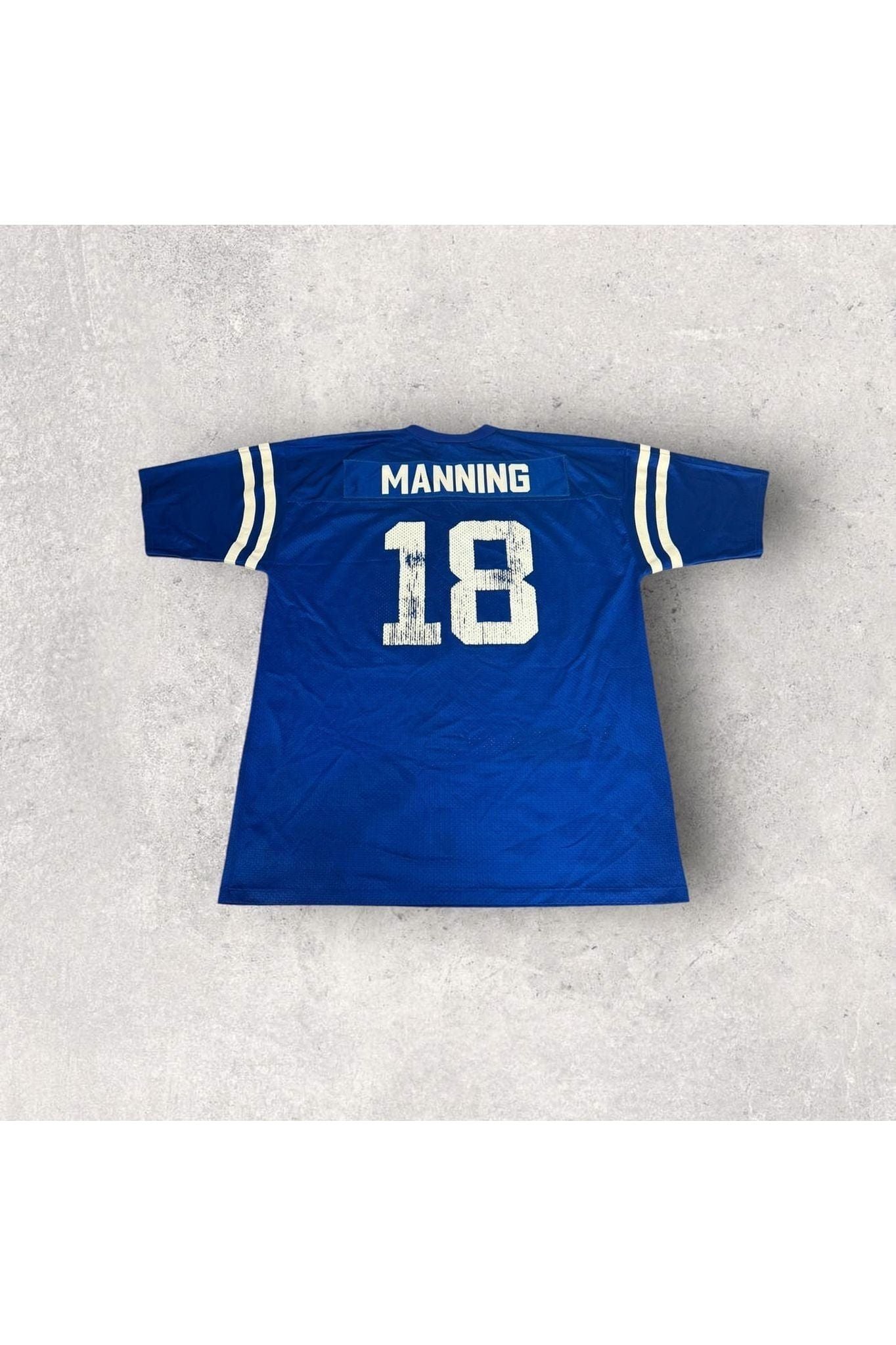 Vintage Logo Athletic Peyton Manning Indianapolis Colts Football Jersey- XL(50-52)