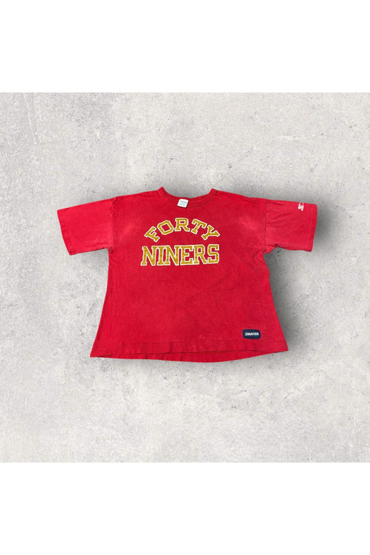 Vintage 80s Starter San Francisco 49ers Spell Out Tee- L