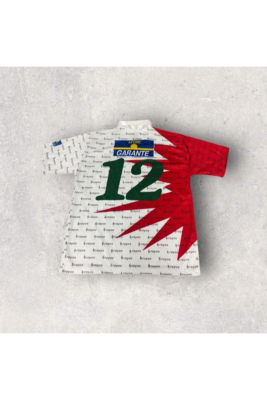 Vintage 90s Necaxa Rayos Coca-Cola Soccer Jersey- XL