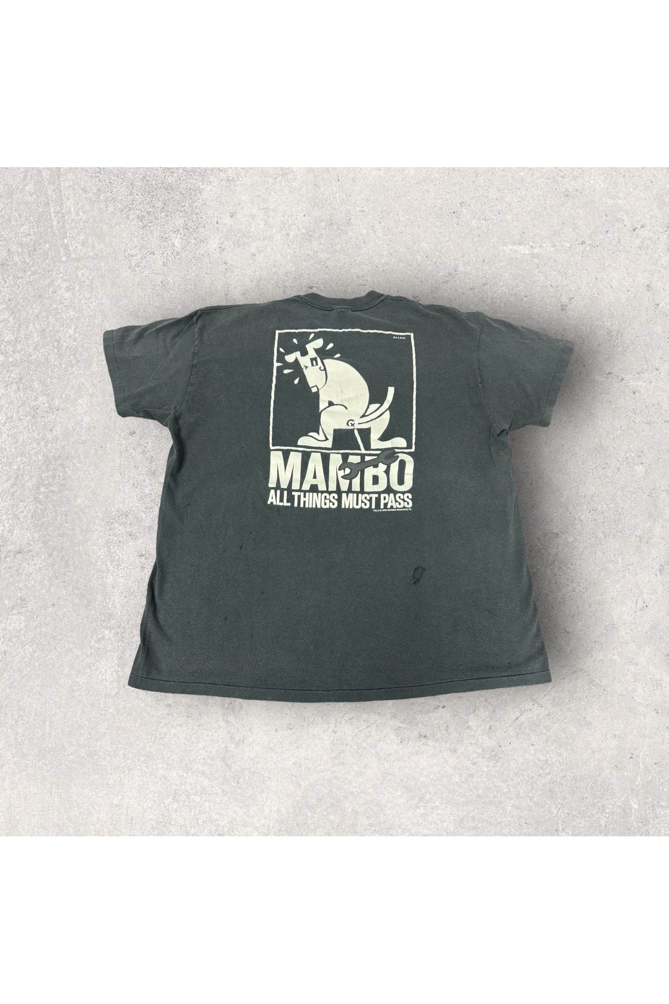 Vintage Single Stitch 1990 Mambo All Things Must Pass Tee- XL