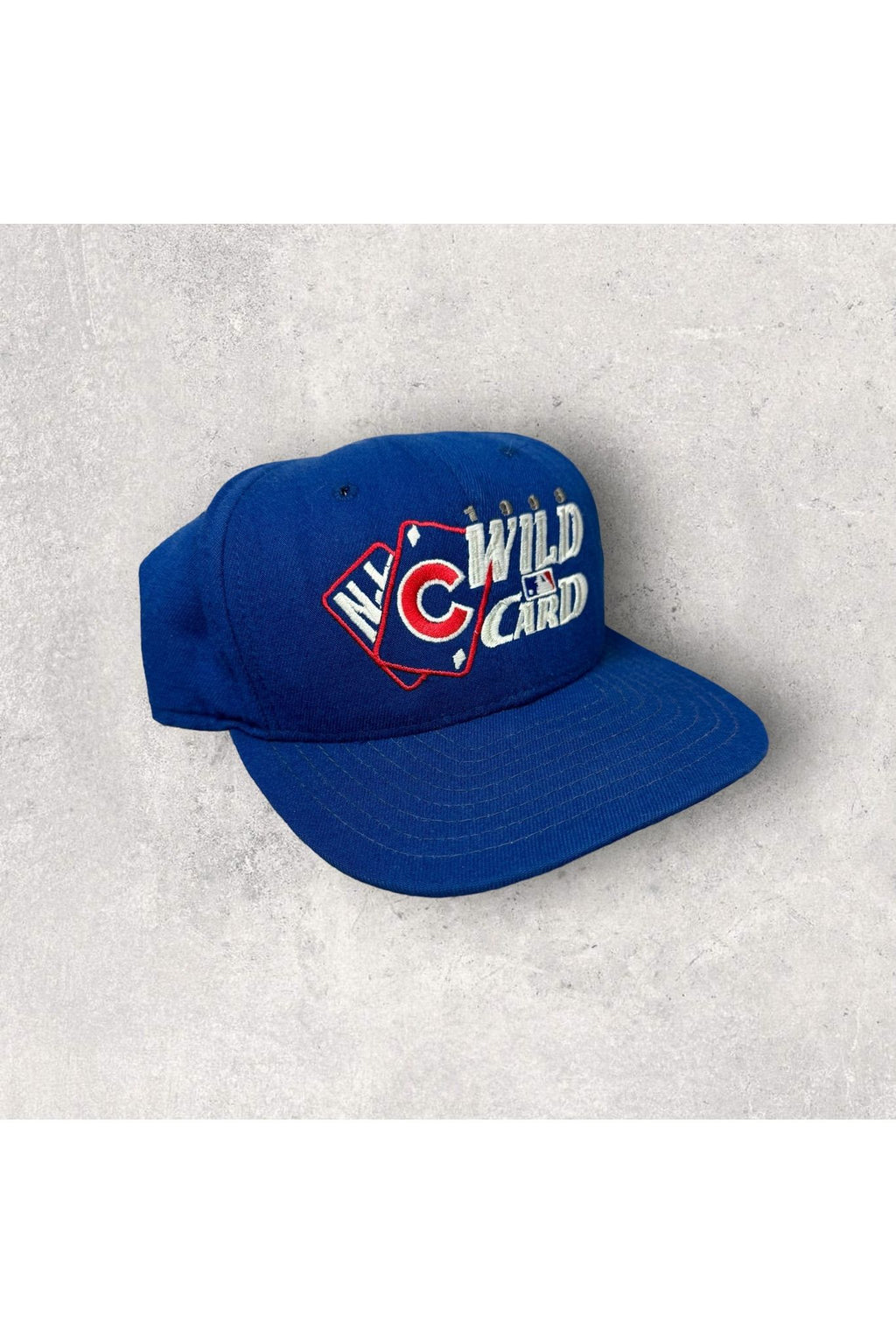 Vintage New Era Made In USA 1998 Chicago Cubs N.L. Wild Card Snapback