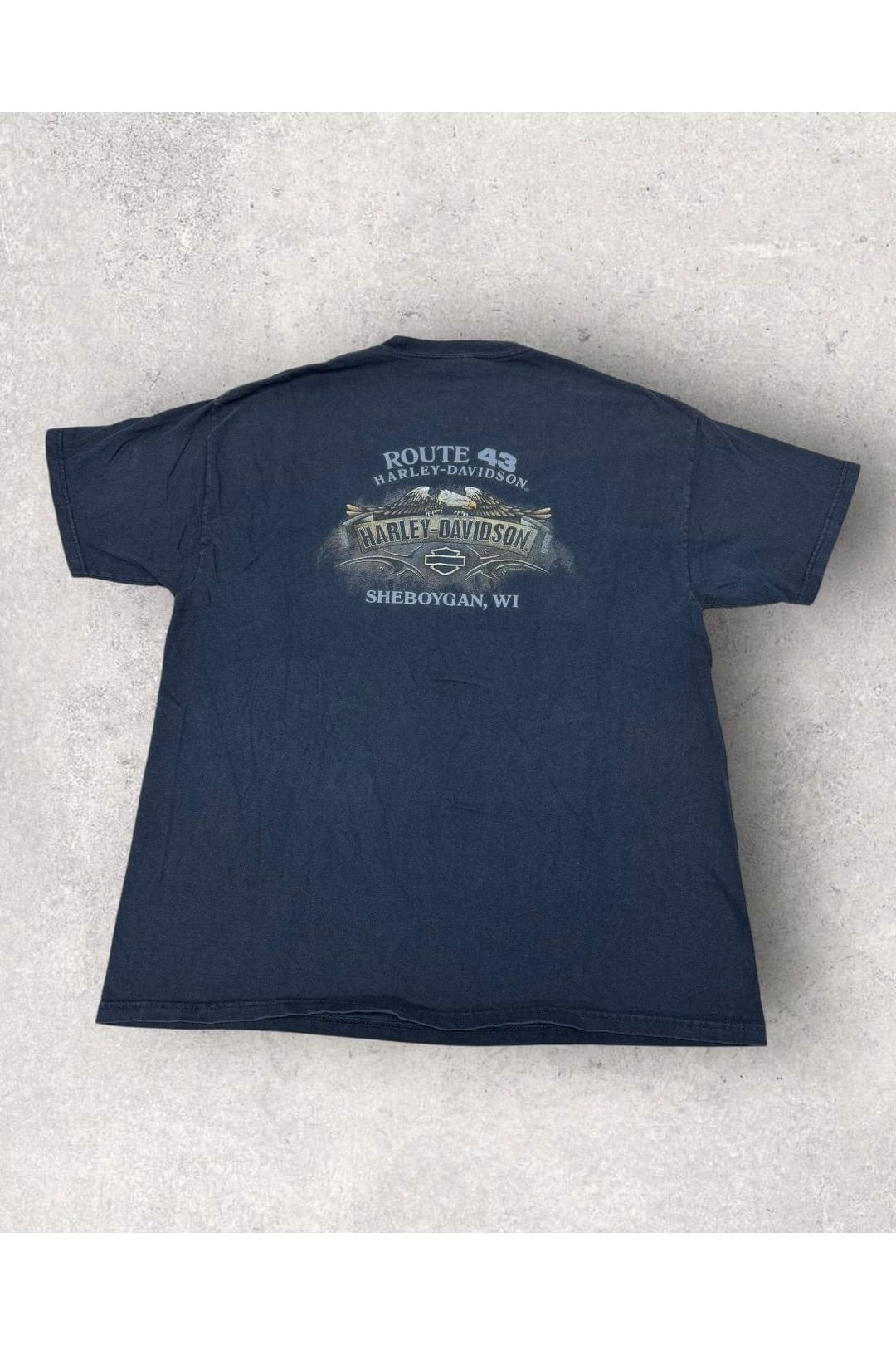 2012 Route 43 Harley-Davidson Sheboygan, WI. Tee- XL