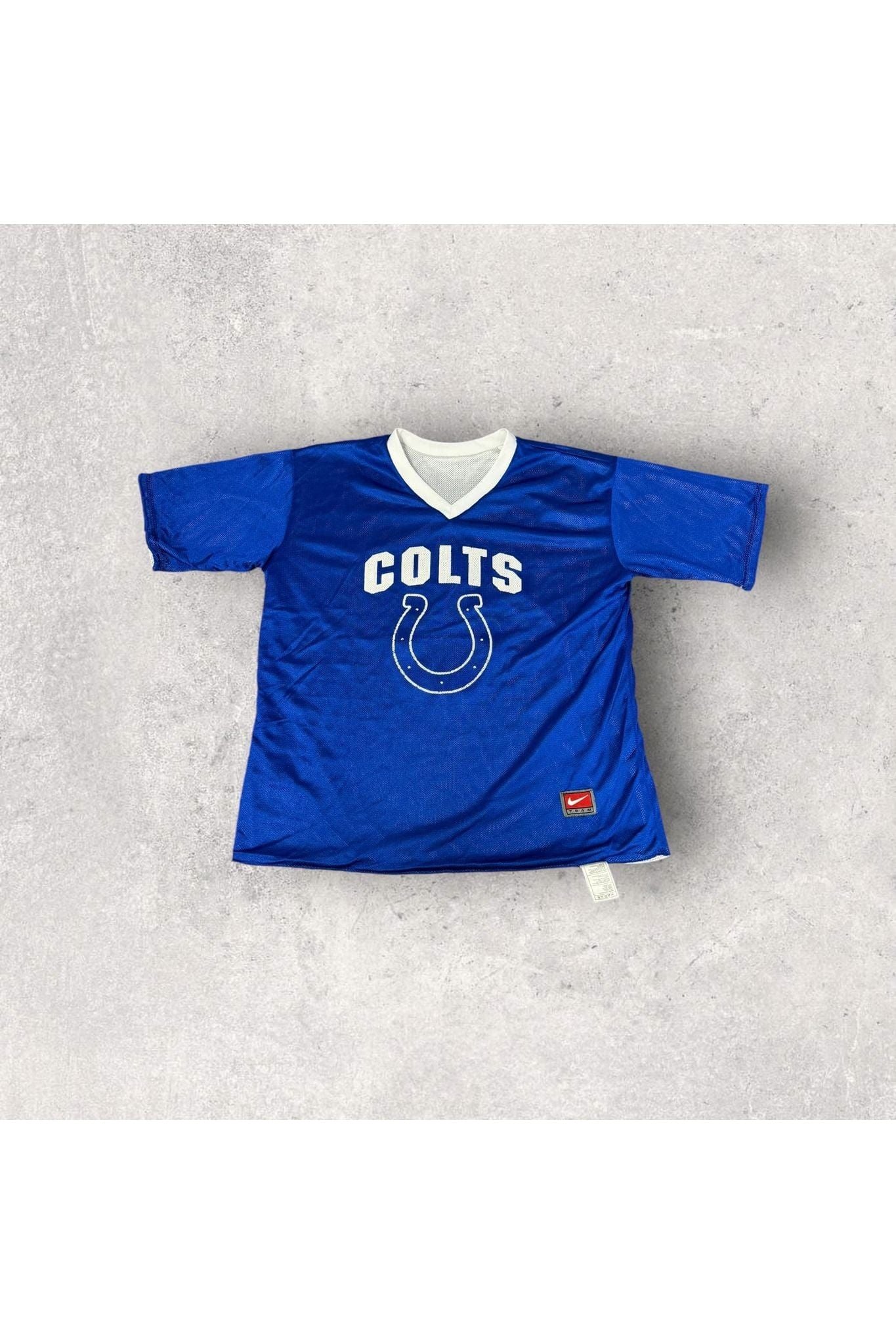 Vintage Youth Team Nike Indy Colts Flag Football Reversible Jersey- YTH XL