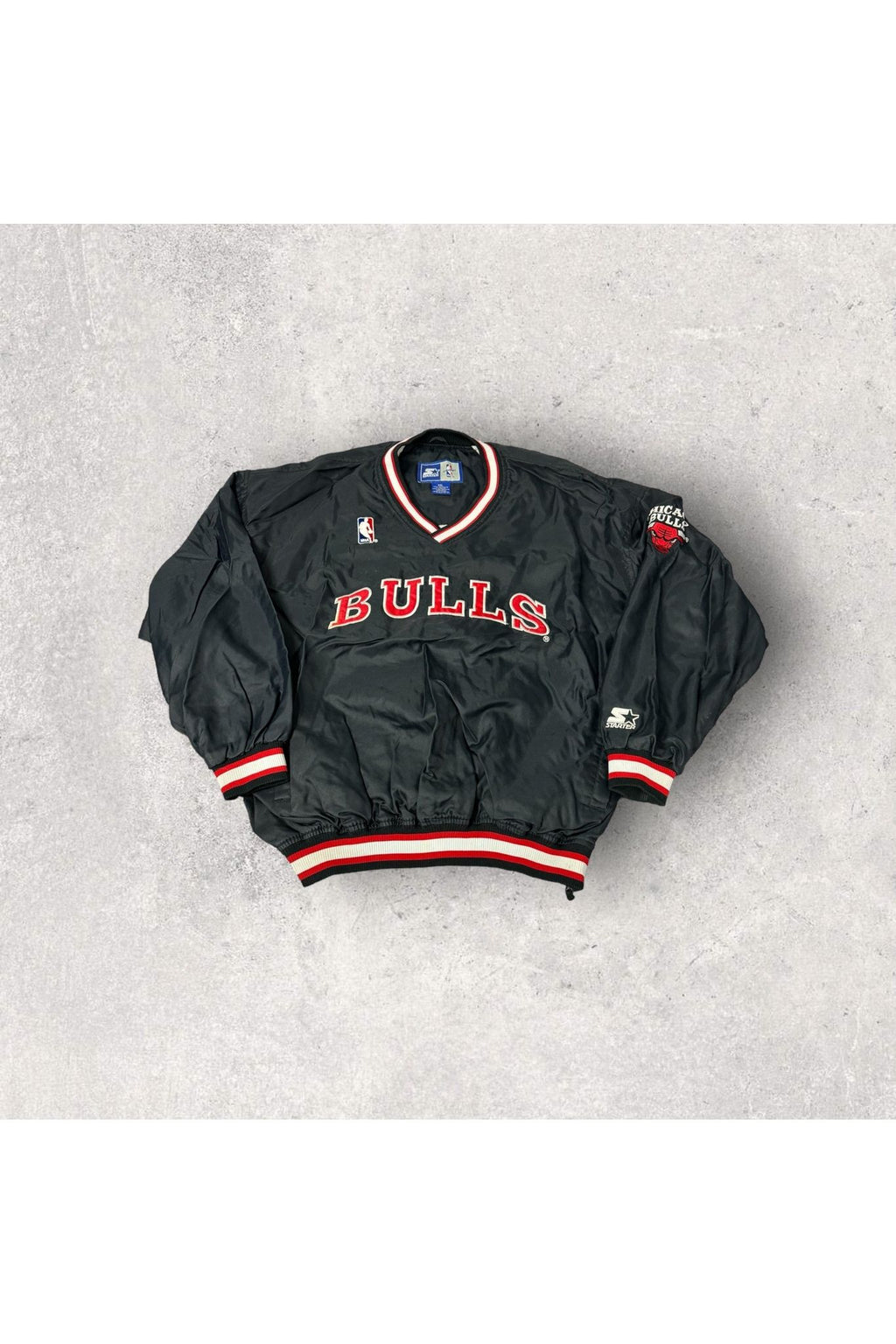 Vintage Starter Chicago Bulls Pullover Windbreaker- XXL
