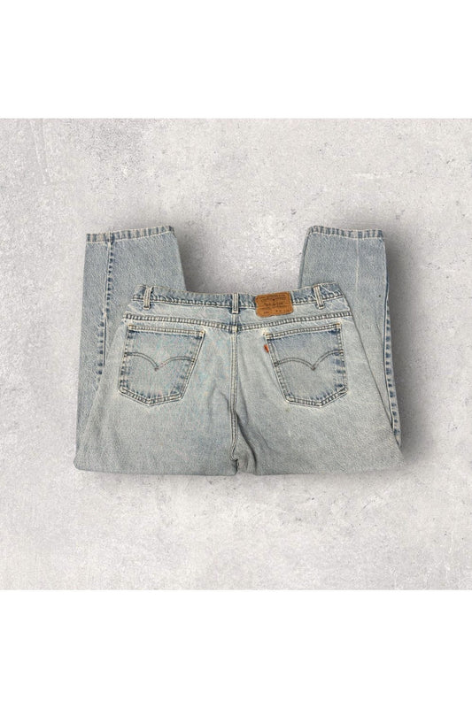 Vintage Made In USA Orange Tab Levis 505 Jeans- SZ 38 x 34