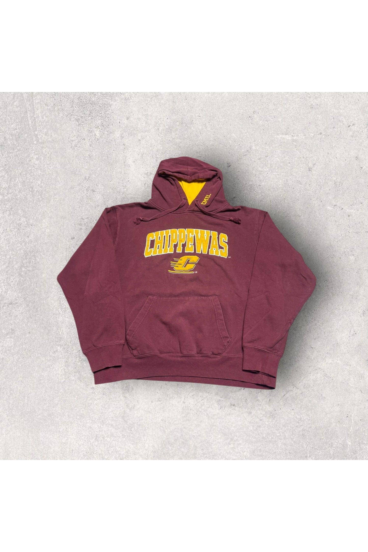 2000s Stadium Athletics CMU Chippewas Hoodie- XL