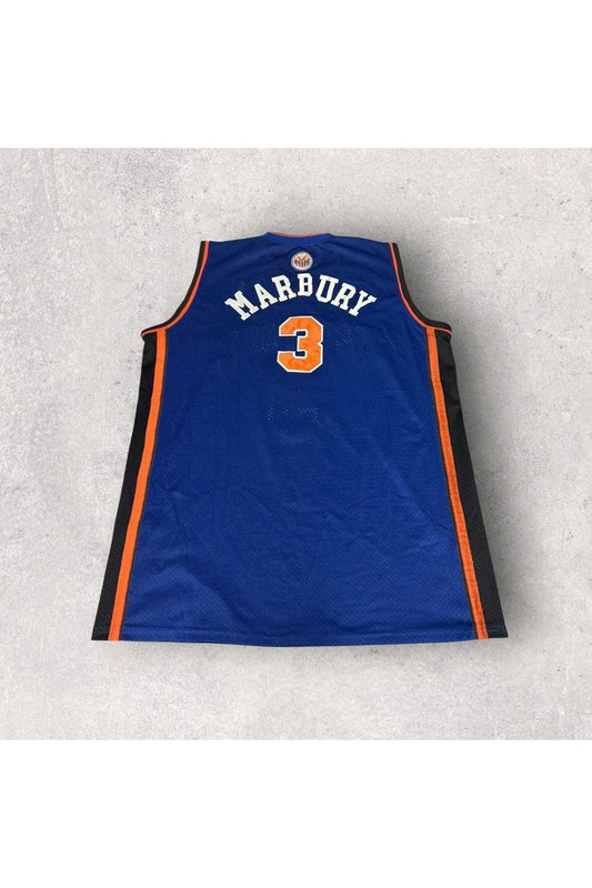 Vintage Team Nike New York Knicks Stephon Marbury Basketball Jersey- 4XL
