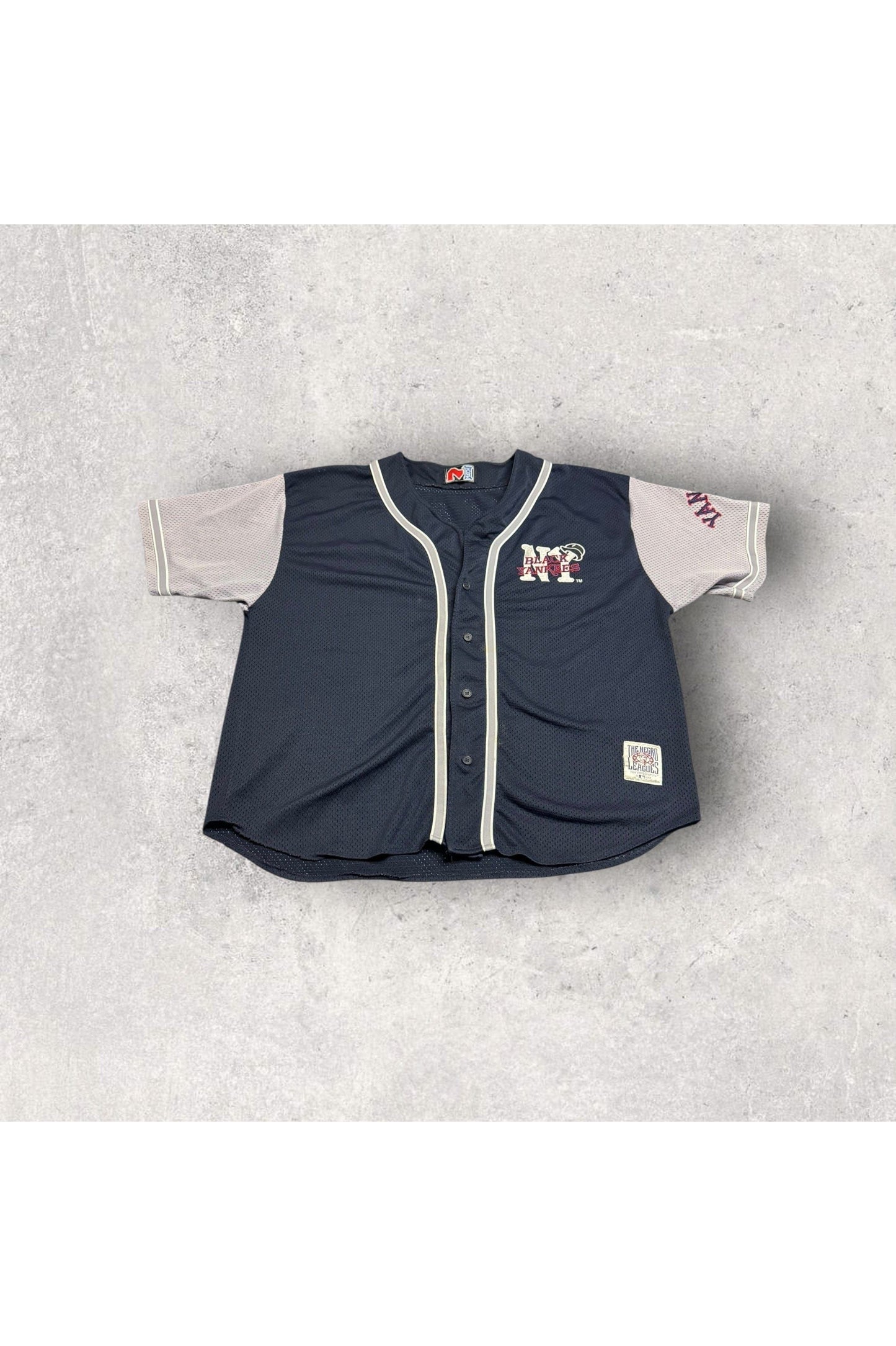 Vintage The Negro Leagues New York Black Yankees Baseball Jersey- XL