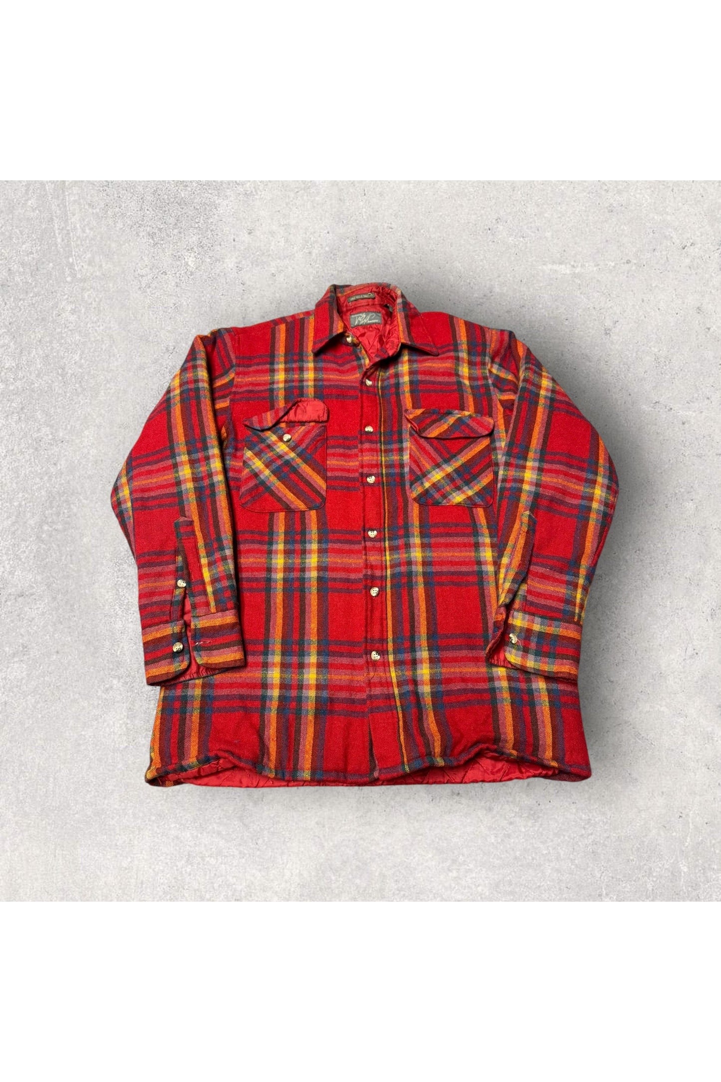 Vintage Exclusively Kensington Insulated Flannel Button Up- M
