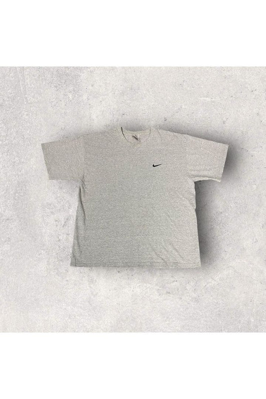 Vintage Nike Silver Tag Embroidered Swoosh Tee- XL