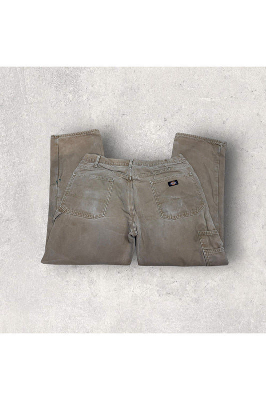 Dickies Flannel Lined Insulated Carpenter Workwear Pants- 38 x 32