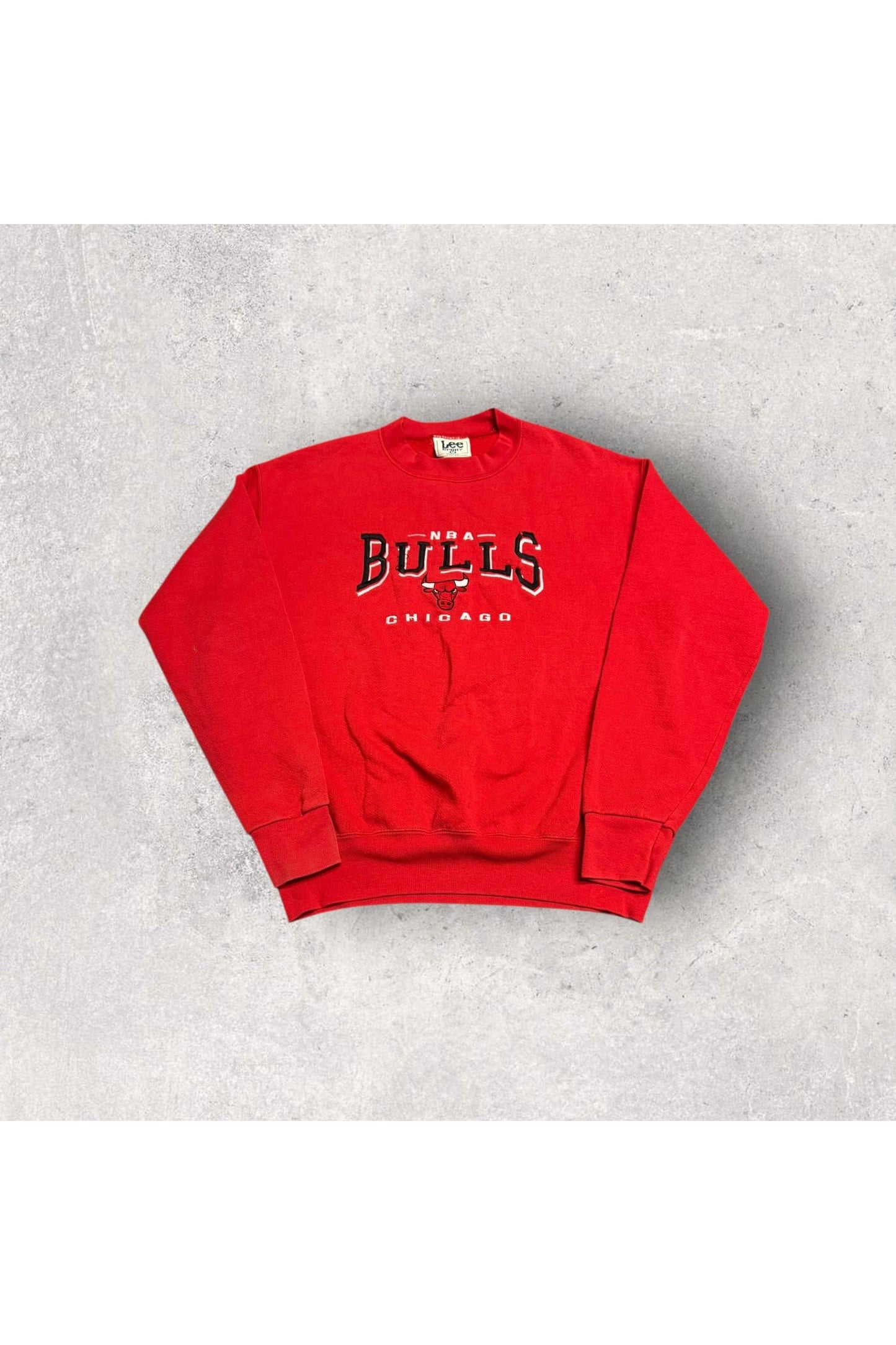 Vintage Lee Sport Chicago Bulls Embroidered Crewneck- M
