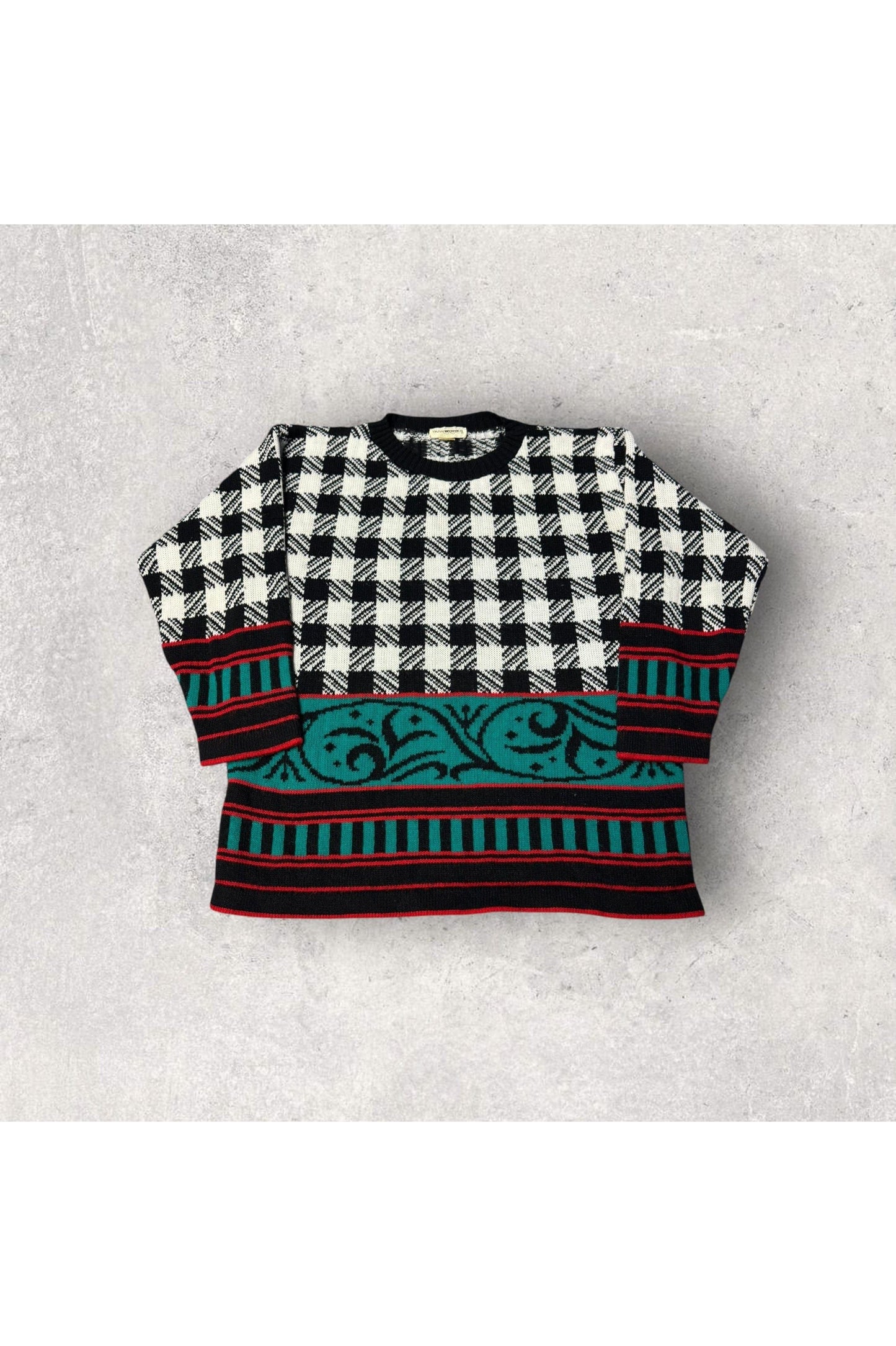 Vintage Yarn Works Made In USA Women's Knit Sweater- L