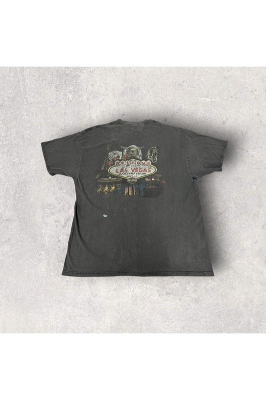 Vintage Las Vegas Harley-Davidson Distressed Tee- XL