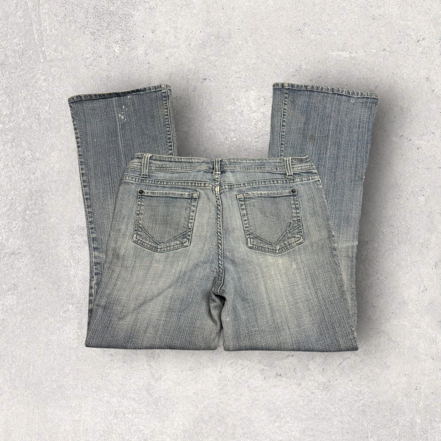 Vintage Y2K Women's Bisou Bisou Low Rise Bootcut Jeans- SZ 10