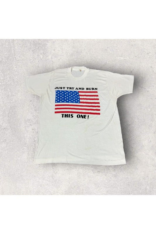 Vintage Best Screen Stars Just Try And Burn This One! Tee- XXL