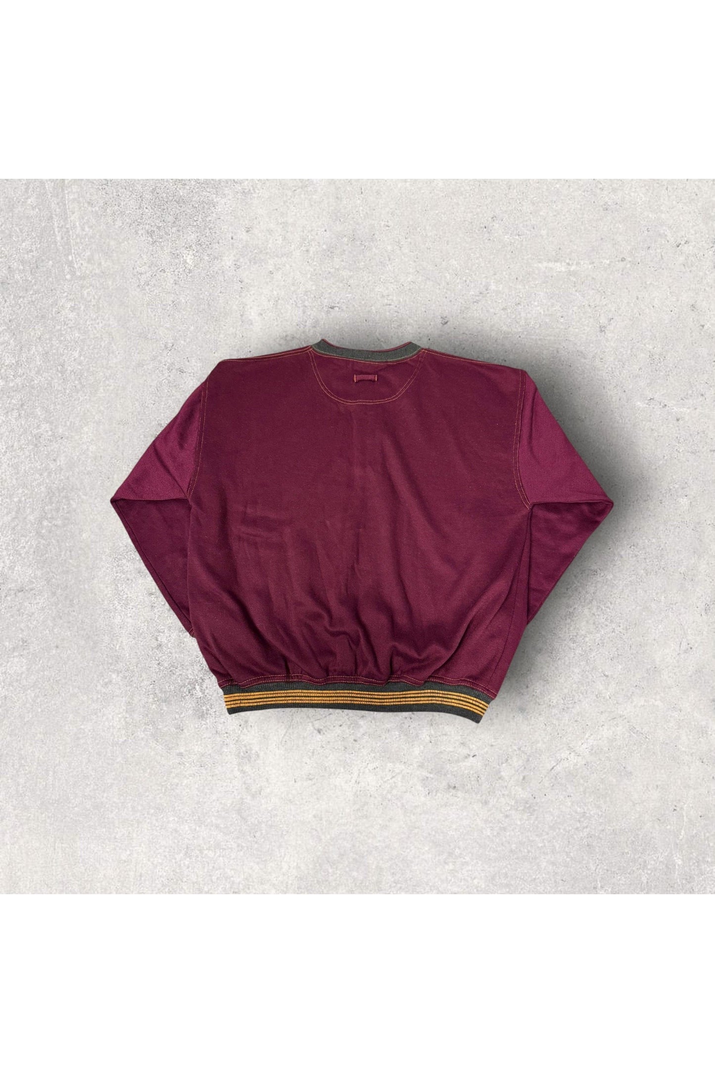 Vintage Authentic Trademark 45 Maximum Comfort Button Up Crewneck- XL