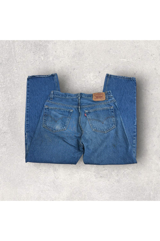 Vintage Made In USA Levi's 501 Button Fly Jeans- 34 x 30