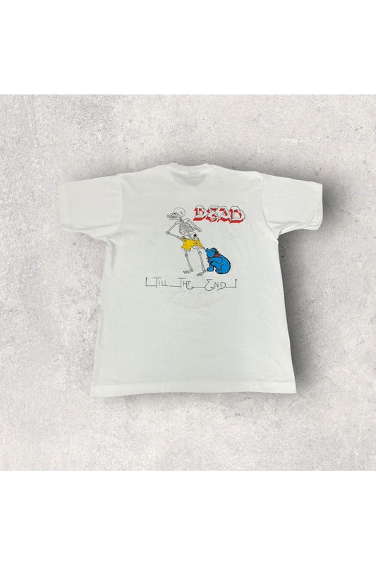 Vintage Single Stitch Best Screen Stars Grateful Dead Born To Be Dead Tee- L