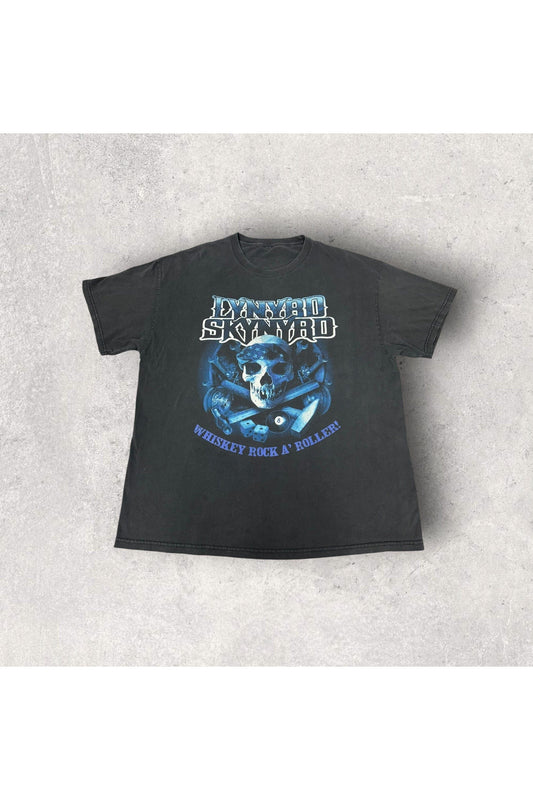 Vintage 2005 Lynyrd Skynyrd Whiskey Rock A' Roller! Tee- XL