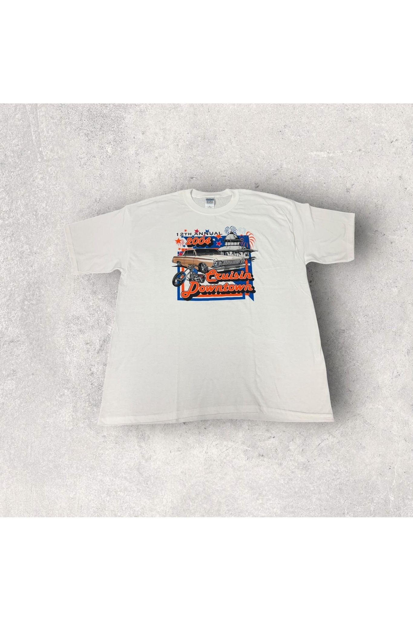 Vintage 2004 Cruisin Downtown Tee- XL