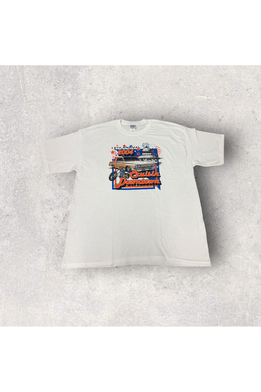 Vintage 2004 Cruisin Downtown Tee- XL