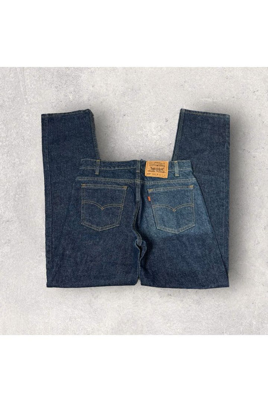 Vintage Made In USA Levi's 505 Orange Tab Jeans- 31 x 32