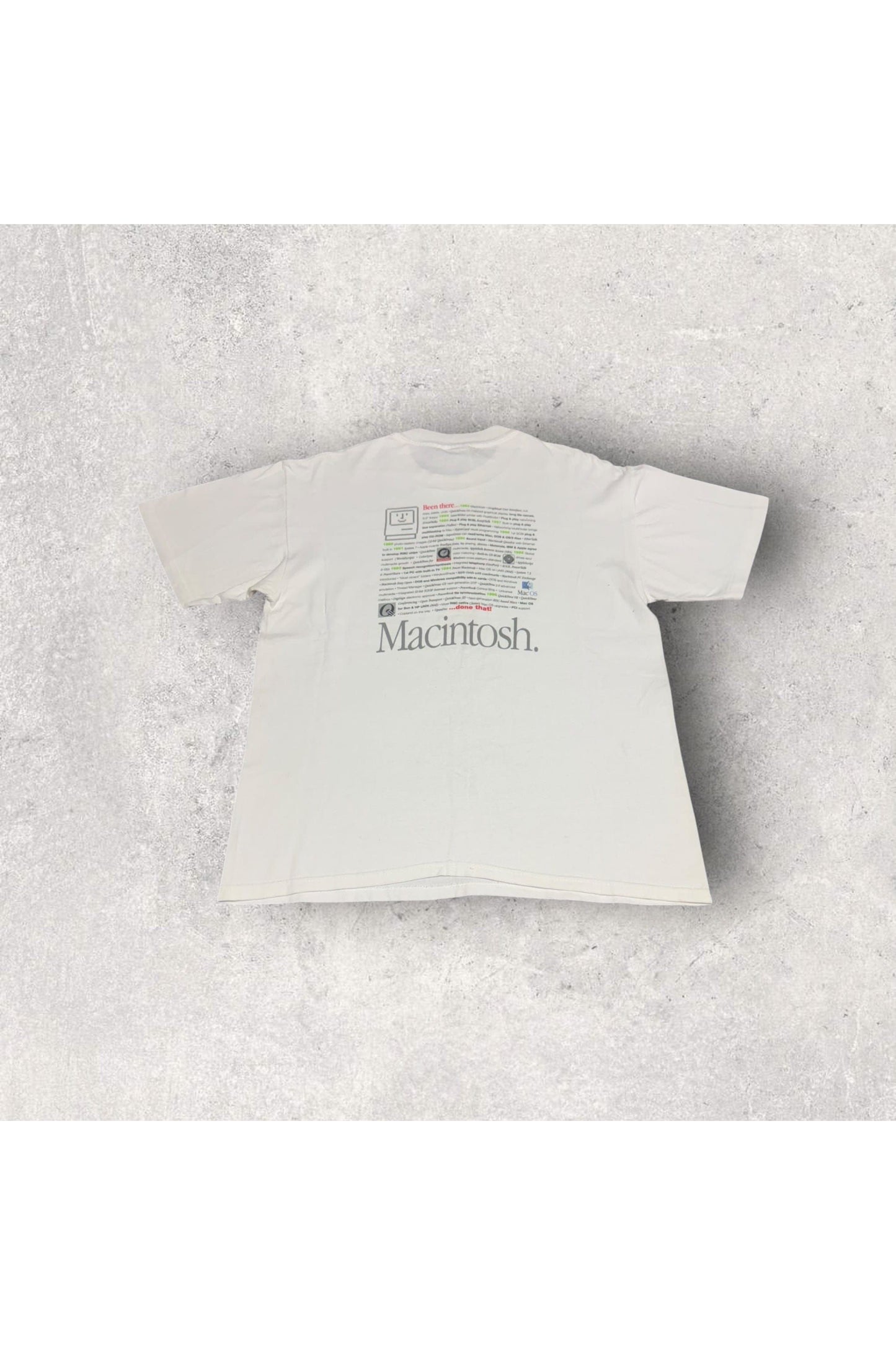 Vintage 1995 Apple Macintosh Been There Done That! Tee- L