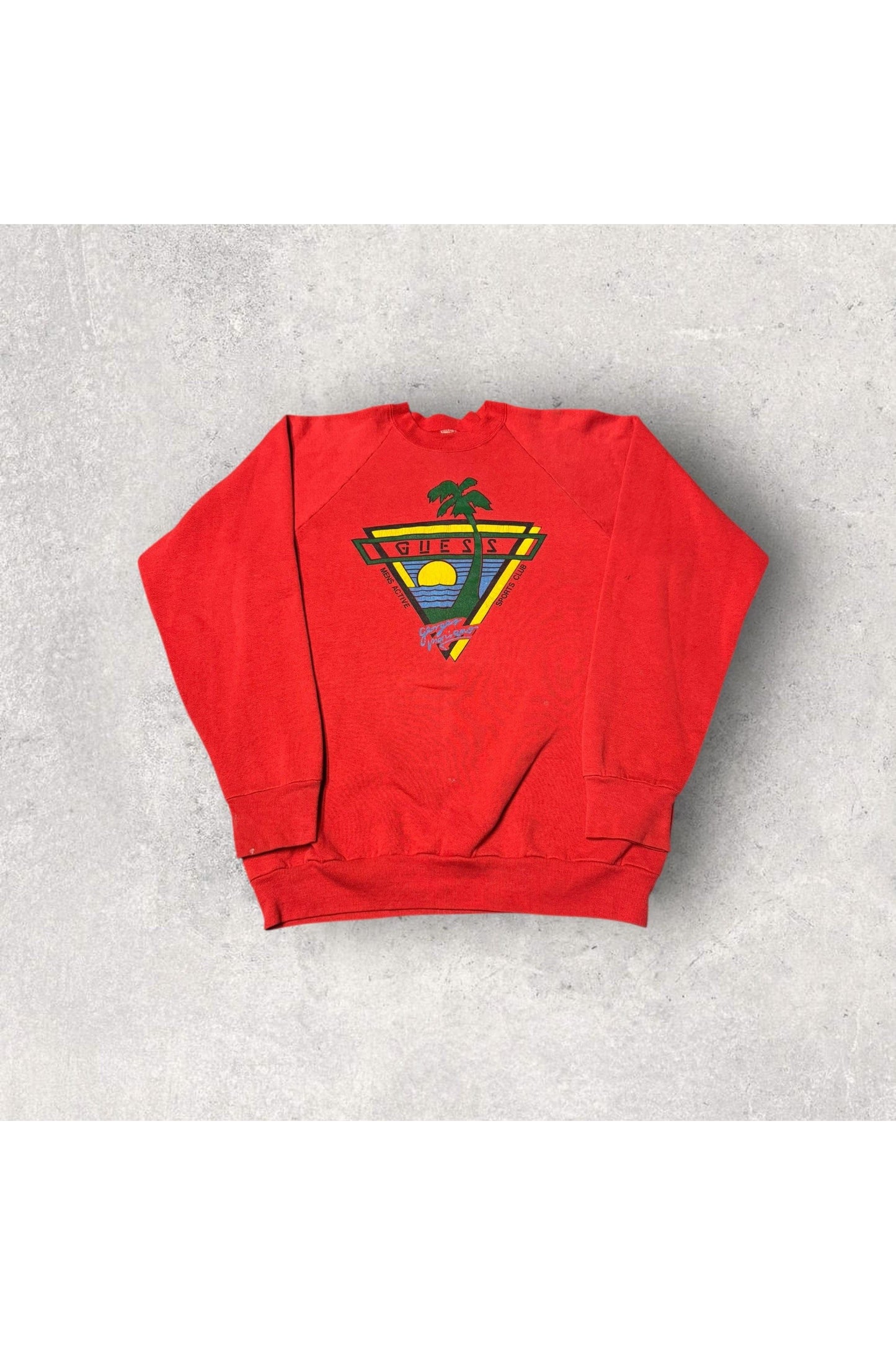 Vintage GUESS George Marciano Bootleg Crewneck- L