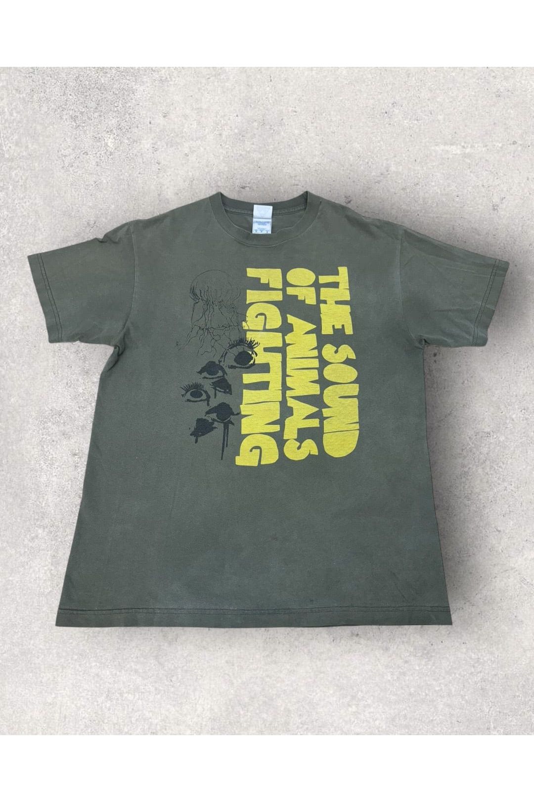 Vintage Alstyle 2000s Y2K The Sound Of Animals Fighting Band Tee- M