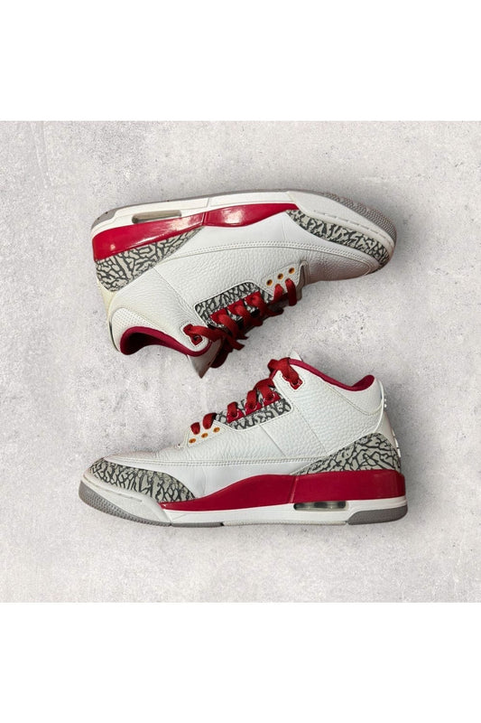 Jordan 3 Retro CARDINAL RED