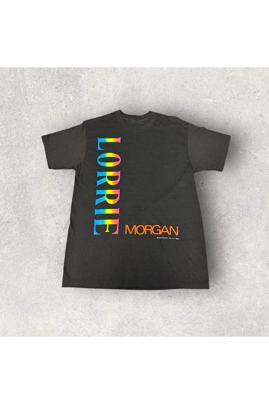 Vintage 1990 Lorrie Morgan Lorrie Talks To Me Tee- L