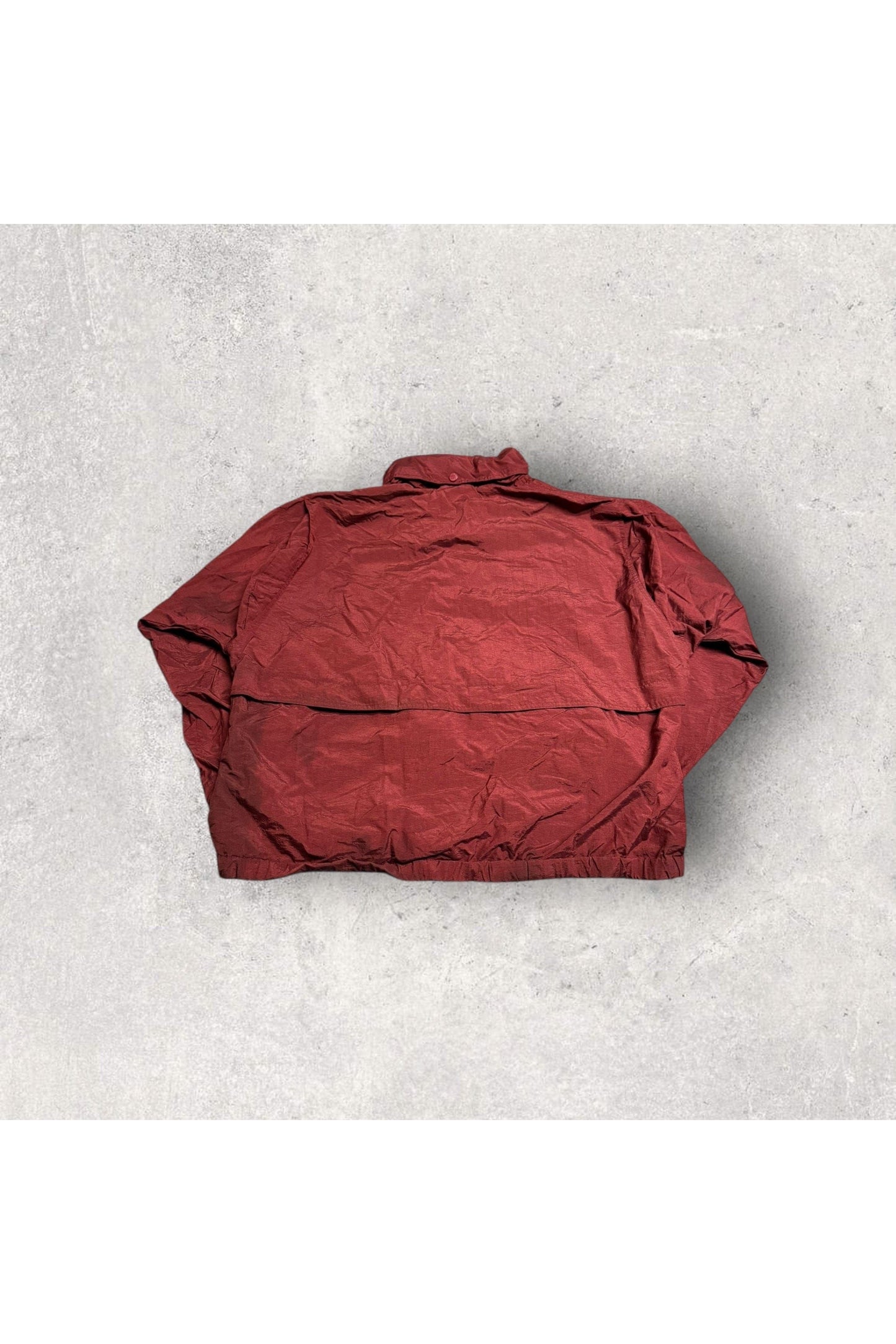 Vintage Dockers Golf Pullover Windbreaker w/ Tuckaway Hood- XL