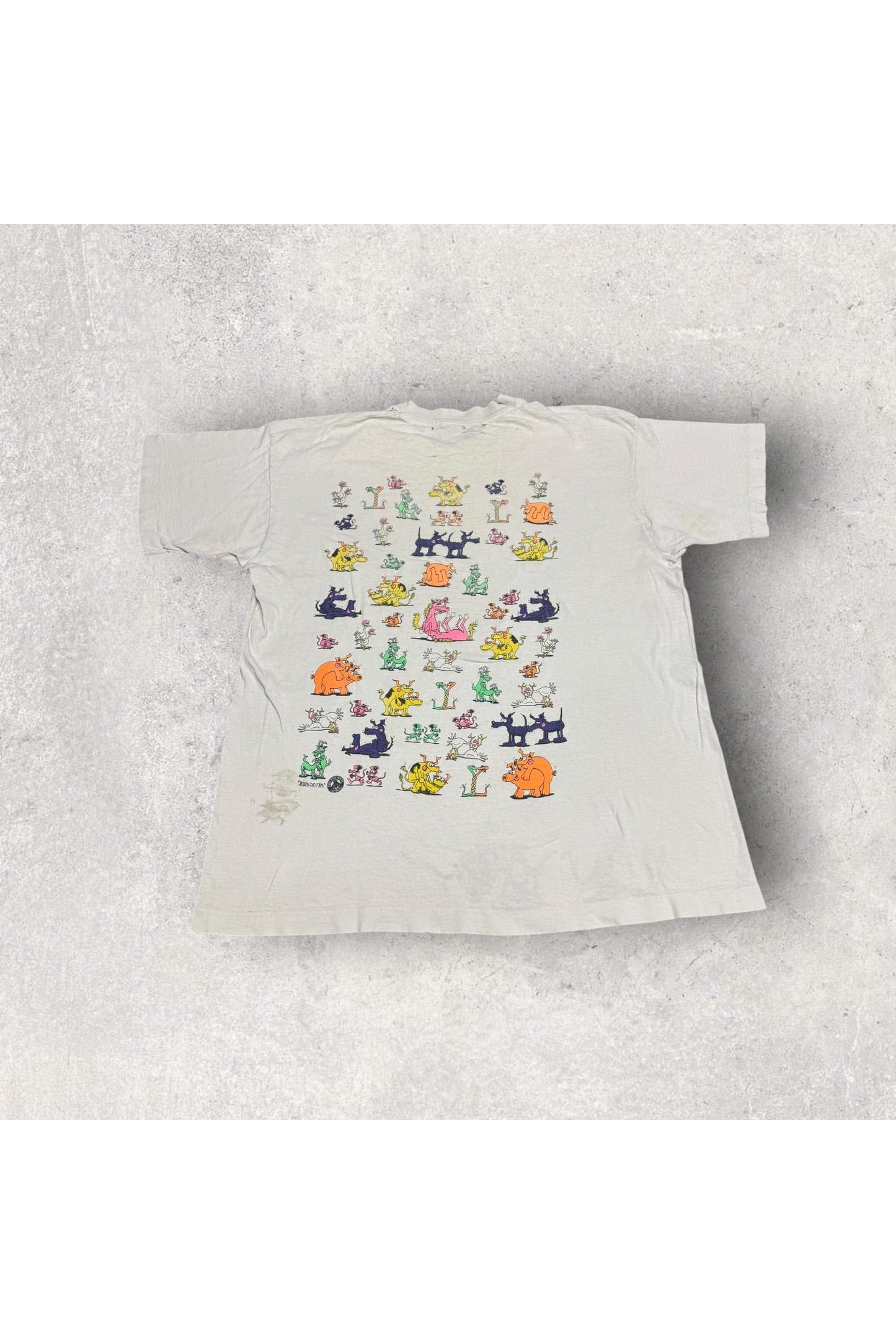 Vintage Fruit of the Loom 90s Jackson Did This Farm Animal Sex Positions Tee- XL