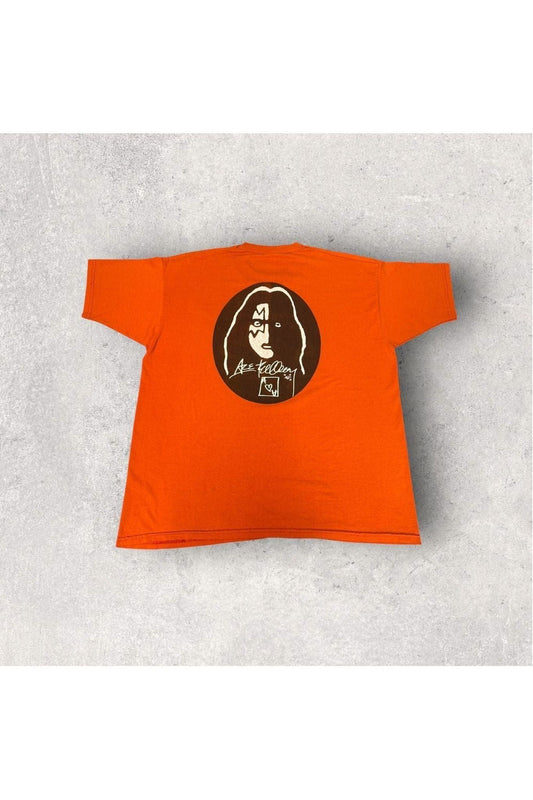 Vintage Ace Frehley KISS Comet Gibson Strings & Accessories Tee- XL