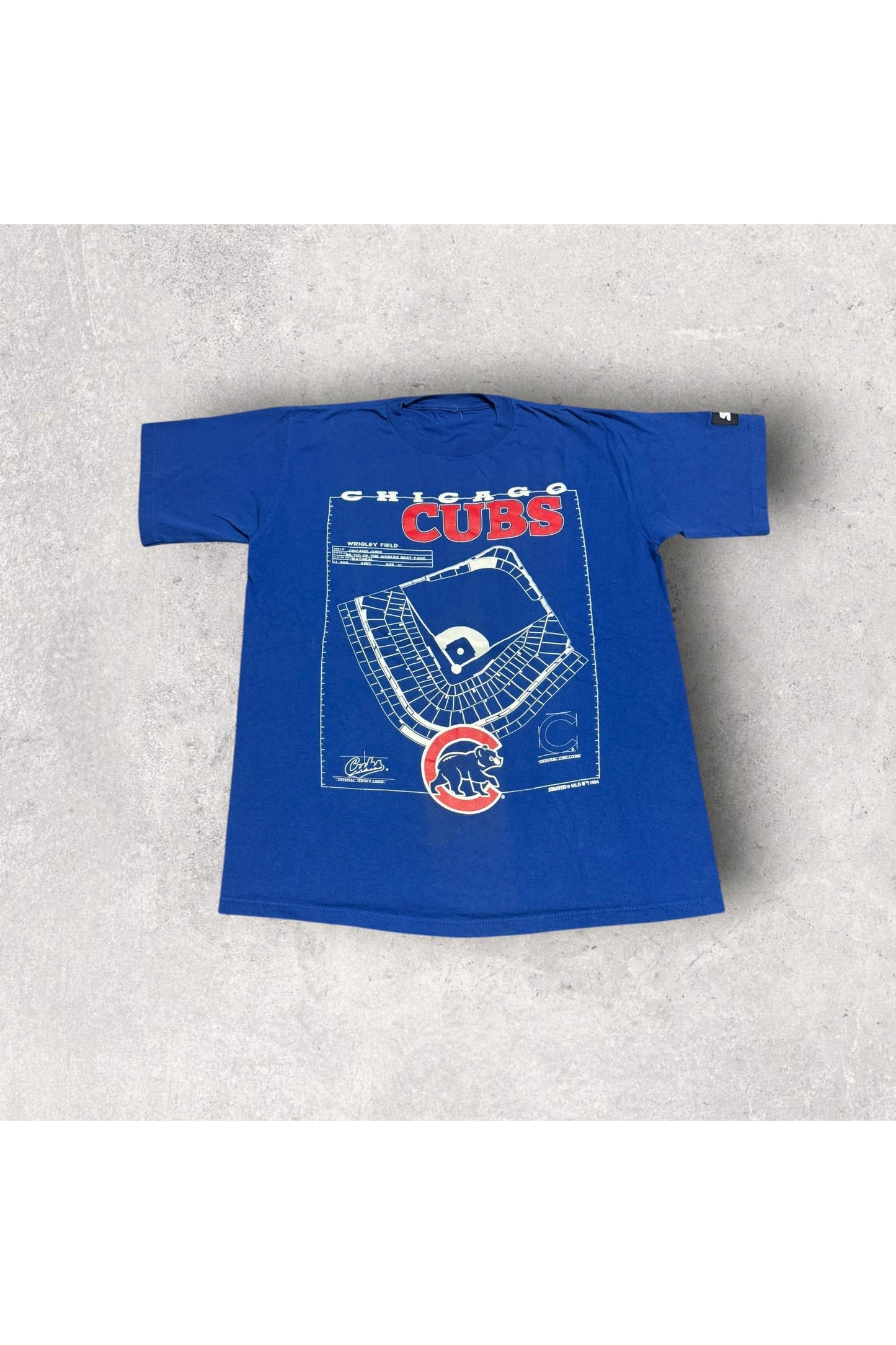 Vintage 1994 Starter Chicago Cubs Wrigley Field Tee- L