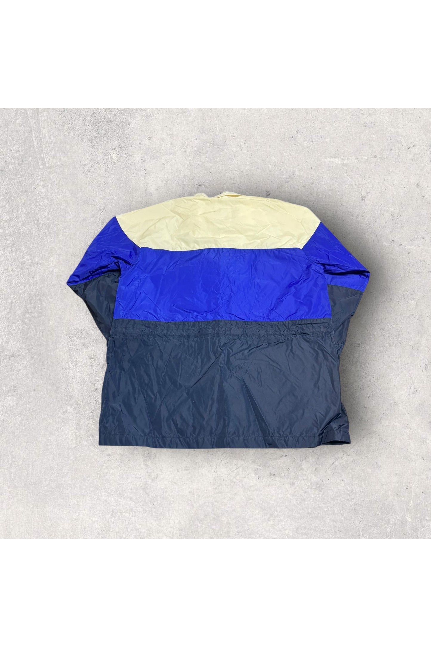 Vintage 90s Nike Button Snap Windbreaker- L