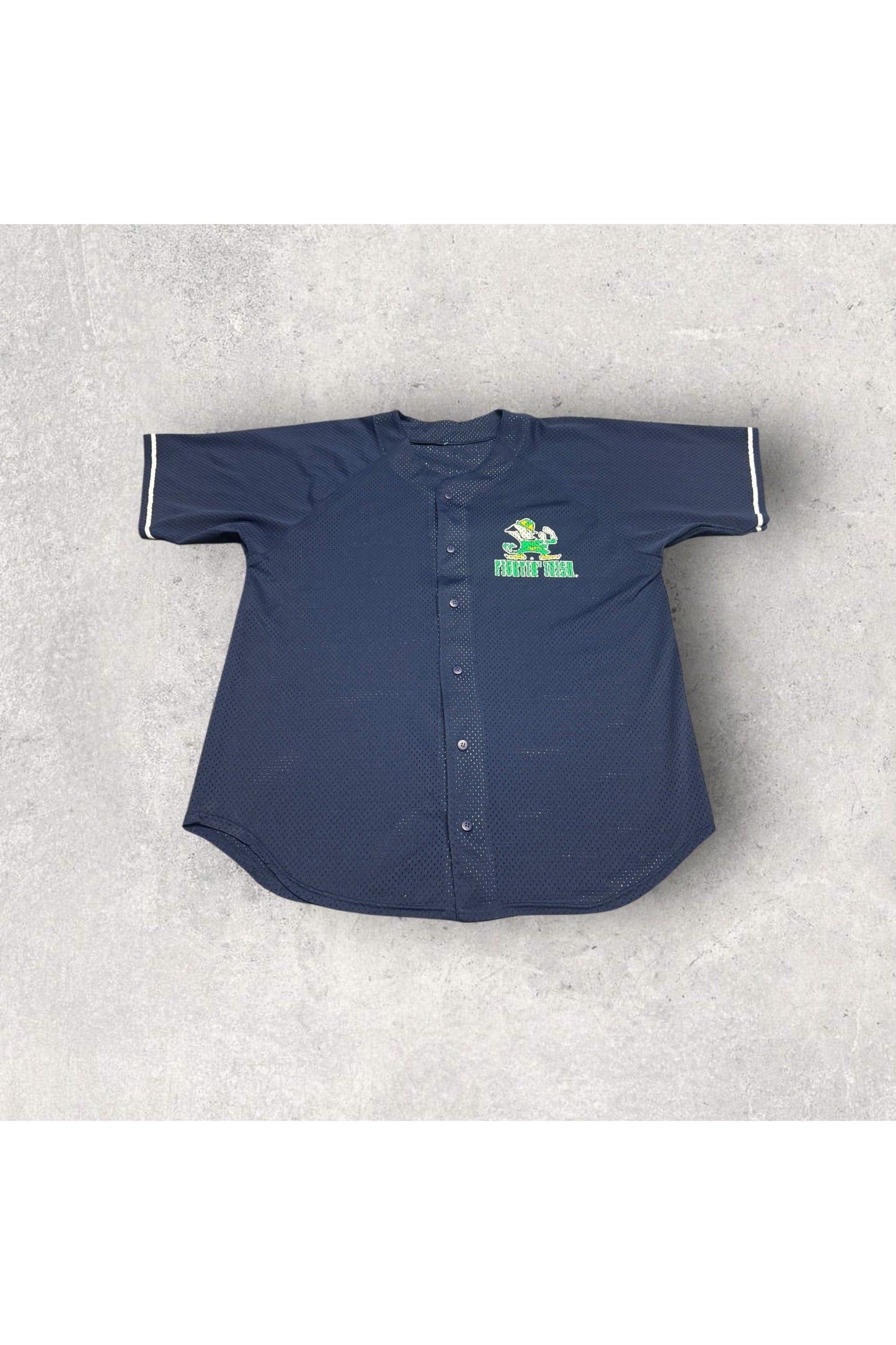 Vintage Notre Dame Fightin' Irish Baseball Jersey- XXL