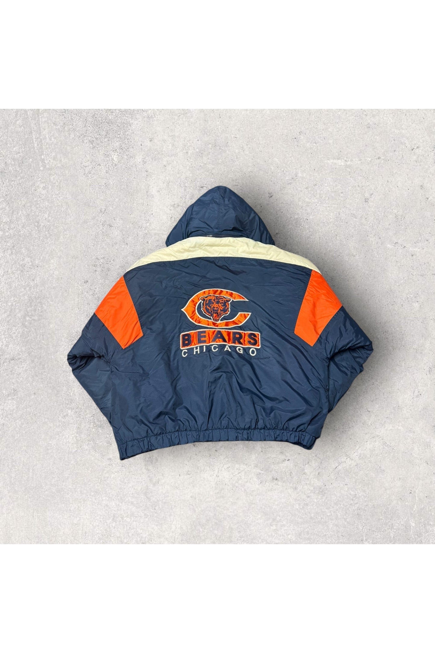 Vintage 1993 Chicago Bears Pullover Winter Jacket- XL
