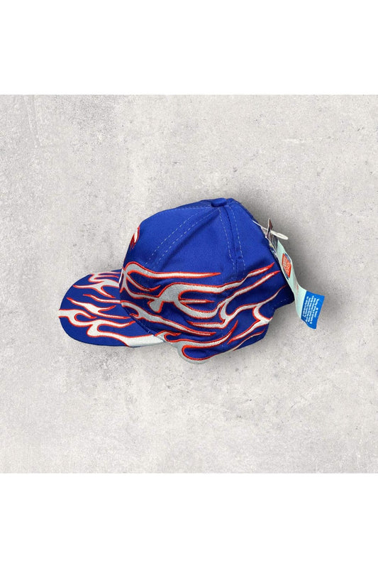 Vintage 1998 Deadstock Valvoline Racing NASCAR Velcro Strap Hat