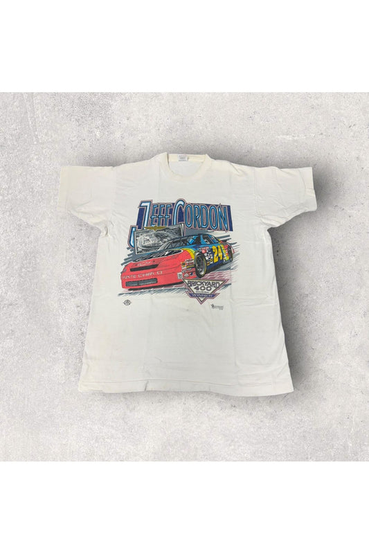 Vintage 1994 Jeff Gordon Brickyard 400 Winner Tee- L