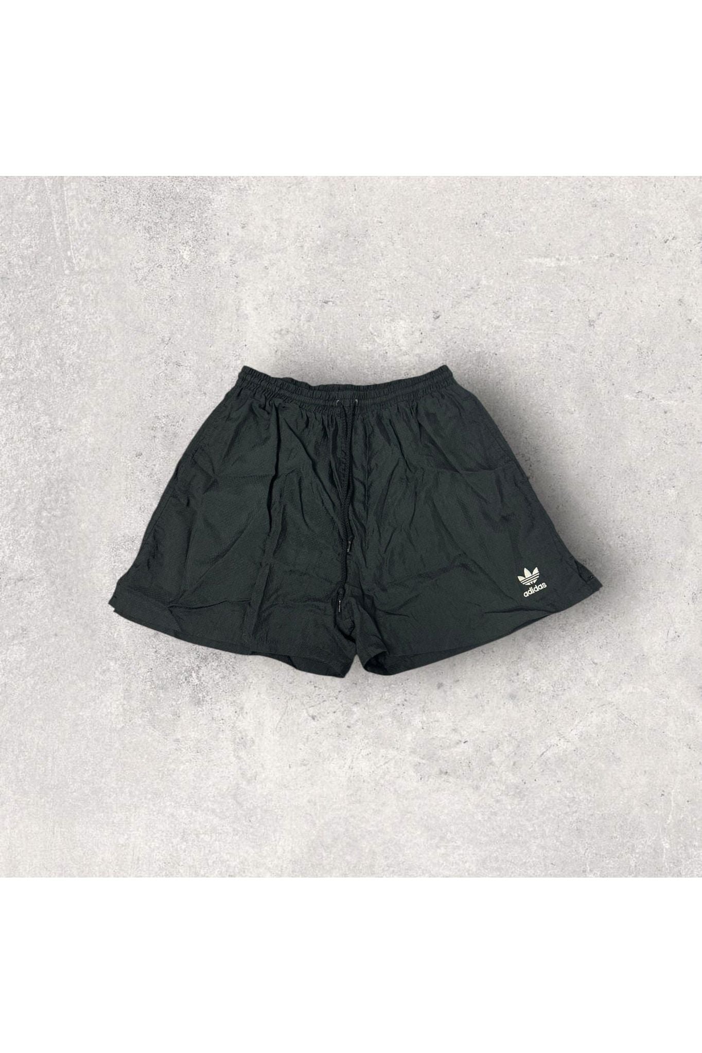 Vintage Nylon Addias Gym Shorts- L