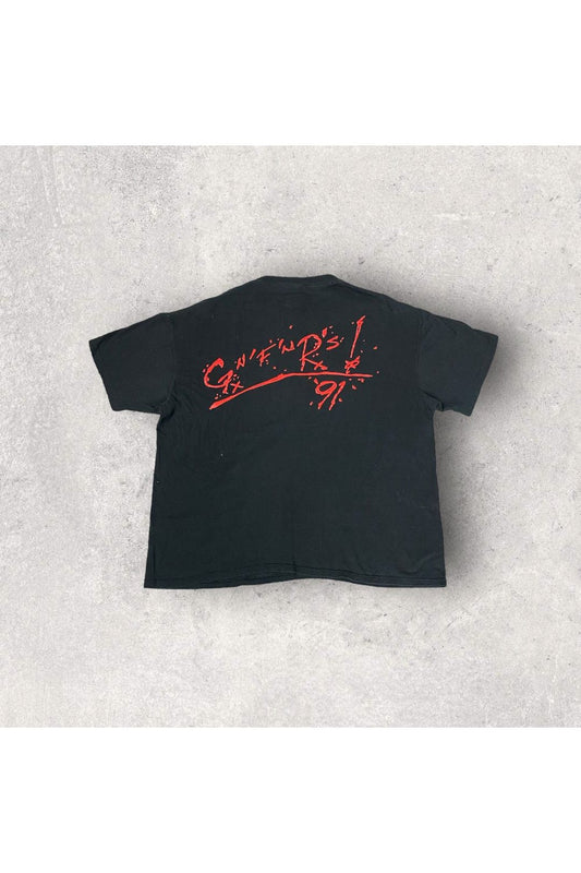 Vintage Brockum 1991 Guns N' Roses Use Your Illusion Album Tee- XL