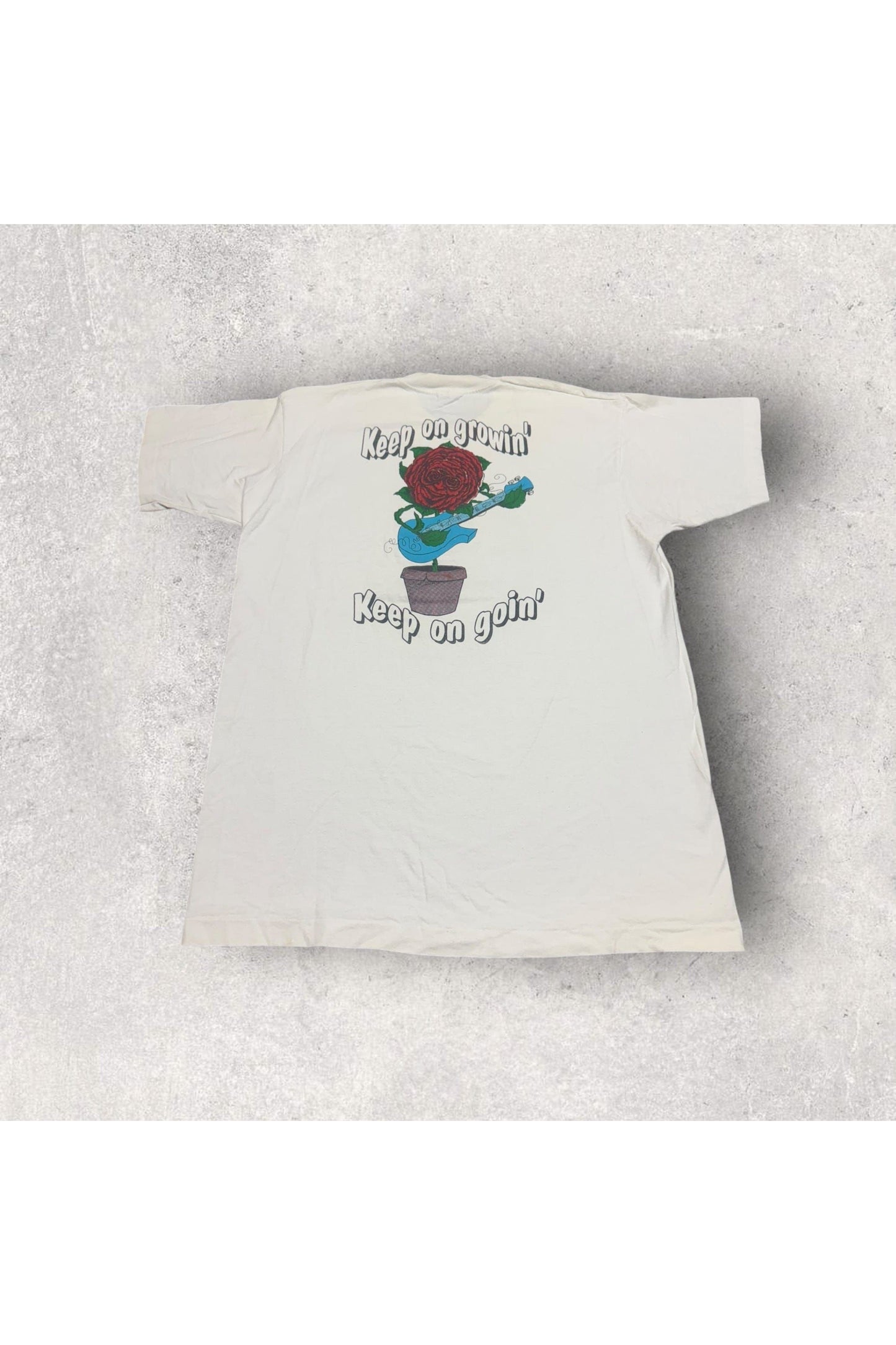 Vintage 90s Fruit of the Loom Grateful Dead St. Stephen Brewery Keep On Growin' Keep On Goin' Single Stitch Bootleg Tee- XL