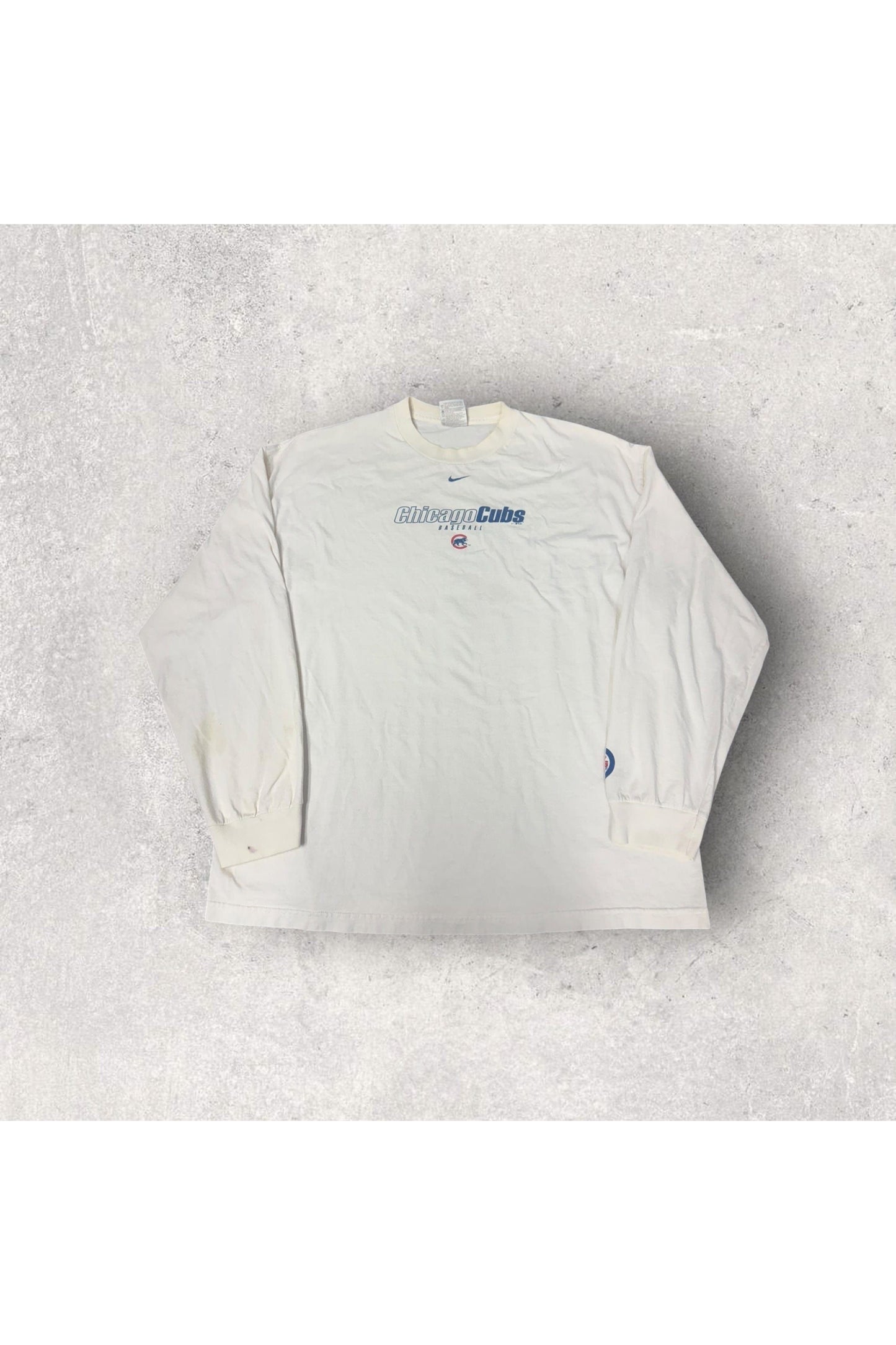 Vintage 2003 Team Nike Chicago Cubs Baseball Long Sleeve- XL